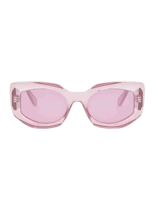 Celine Accessories - NWT Celine Translucent Pink 3 dot Cateye Sunglasses with case and box